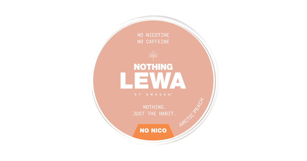 LEWA Nothing Arctic Peach Nikotinfri