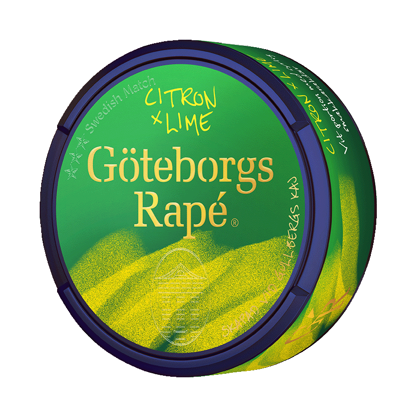 Göteborgs Rapé Göteborgs Rapé Citron Lime Normal - snus