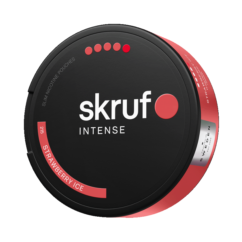 Skrufintense Skruf Intense No.215 Strawberry Ice 11,3mg Strong - nikotinpåsar