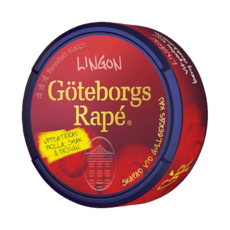 Göteborgs Rapé Lingon Vit Portion