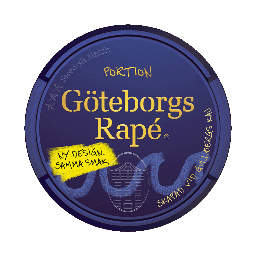 Göteborgs Rapé Göteborgs Rapé Portion Normal - nikotinpåsar