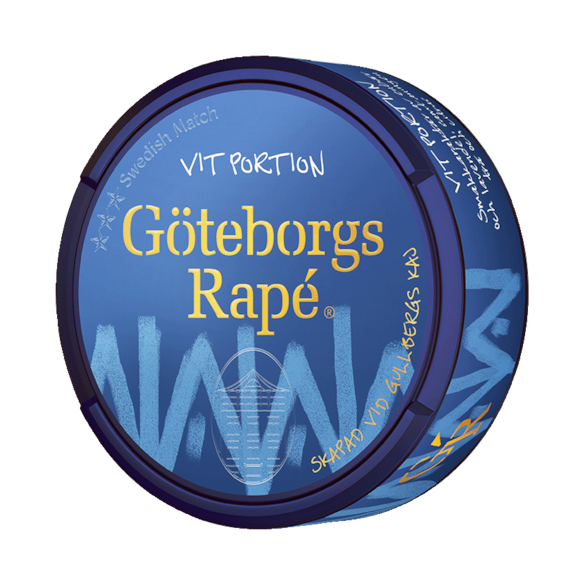 Göteborgs Rapé Vit Portion
