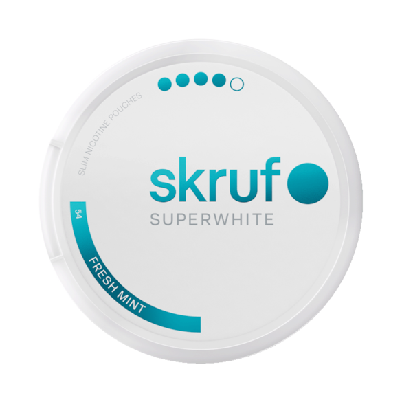 Skruf Superwhite No.54 Fresh Mint 11mg