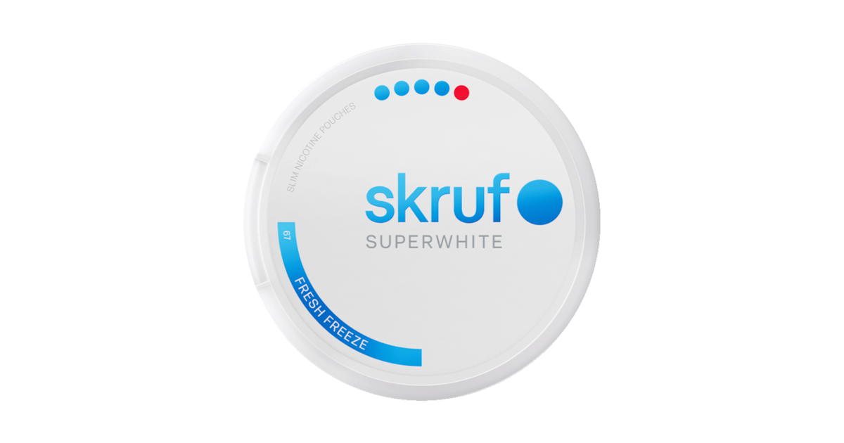 Skruf Superwhite No.67 Fresh Freeze 12mg