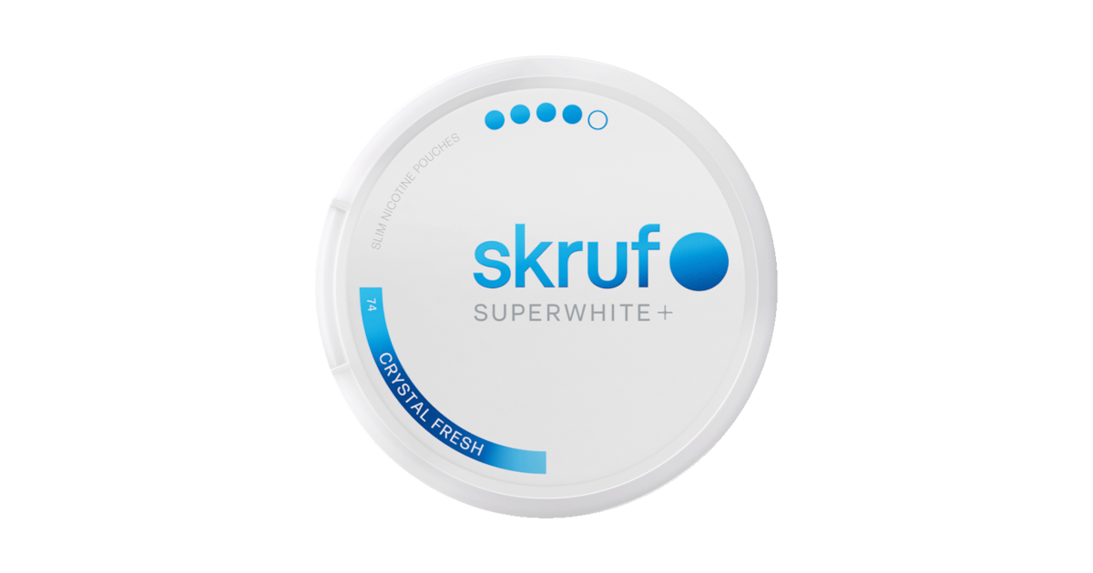 Skruf Superwhite Crystal Fresh 12mg