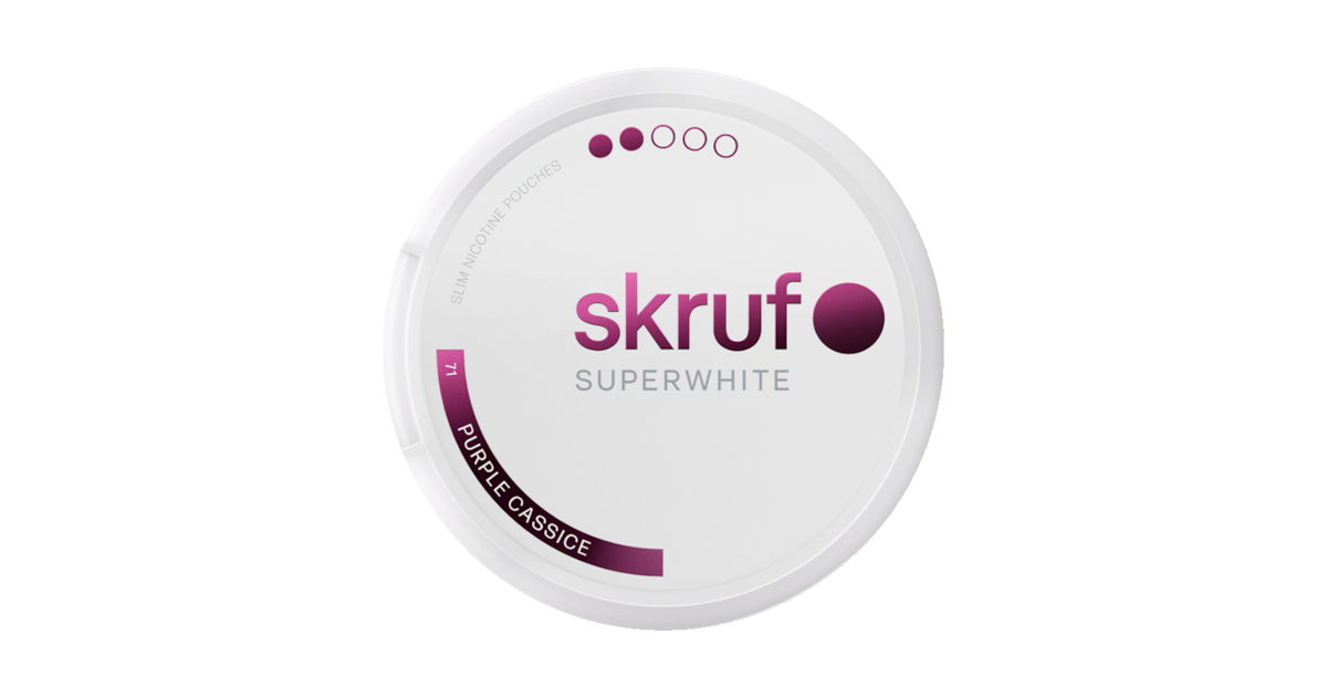 Skruf Superwhite No.71 Purple Cassice 6mg