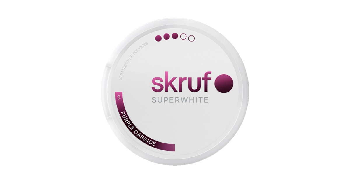 Skruf Superwhite No.63 Purple Cassice 9mg
