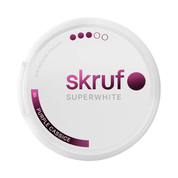 Skruf Superwhite No.63 Purple Cassice 9mg