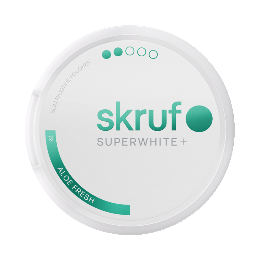 Skruf Skruf SuperWhite Aloe Fresh Normal - nikotinpåsar