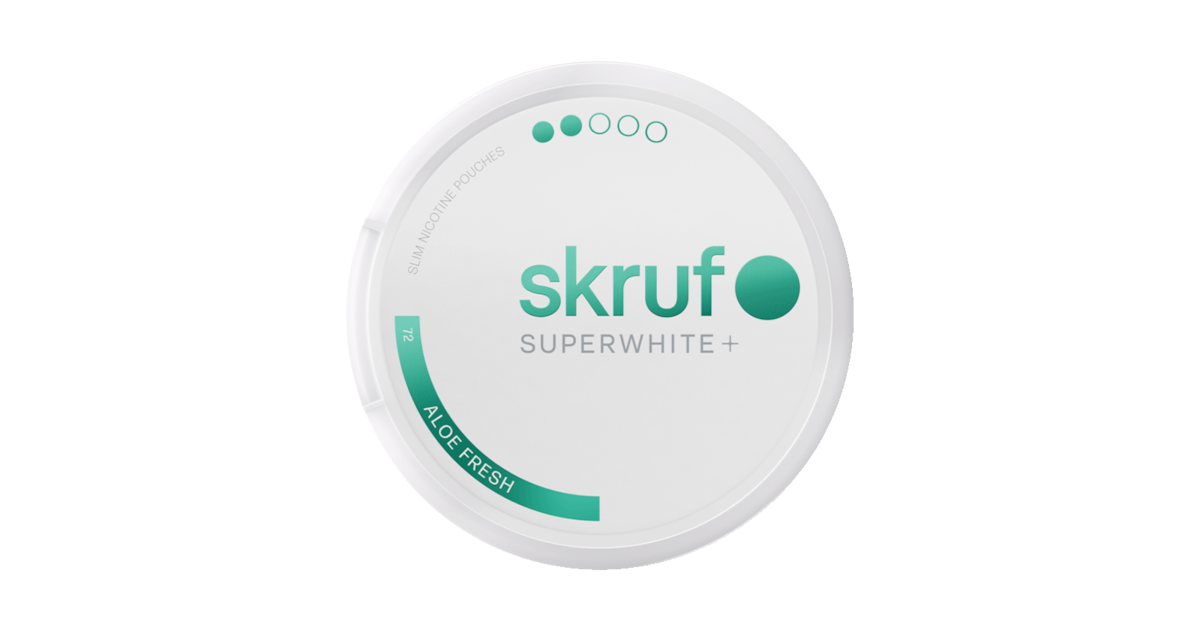 Skruf Superwhite Aloe Fresh 8mg