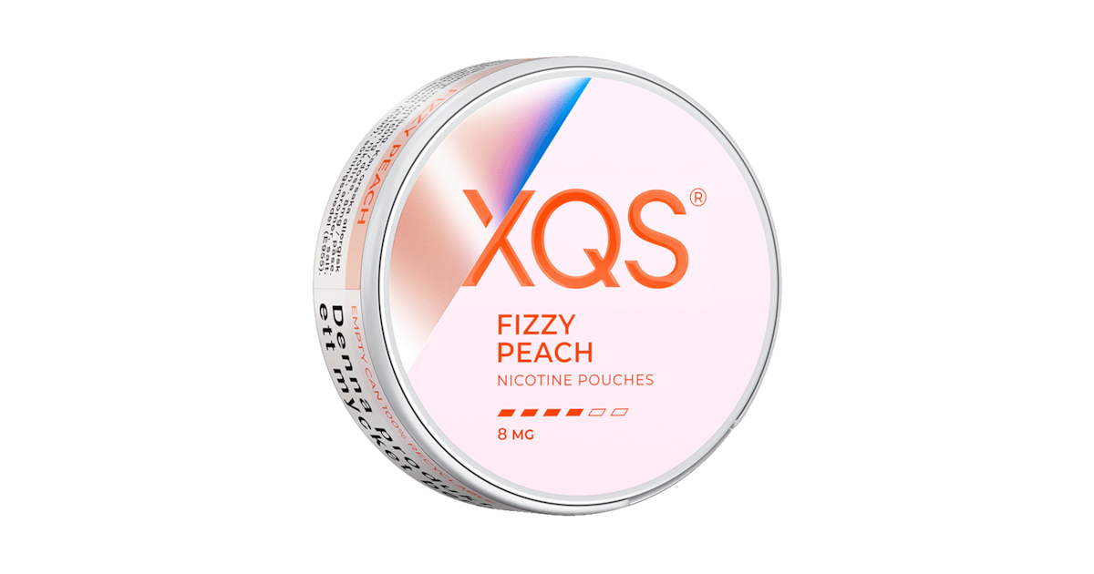 XQS Fizzy Peach 8mg