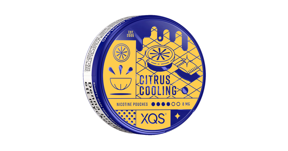 XQS Citrus Cooling 8mg