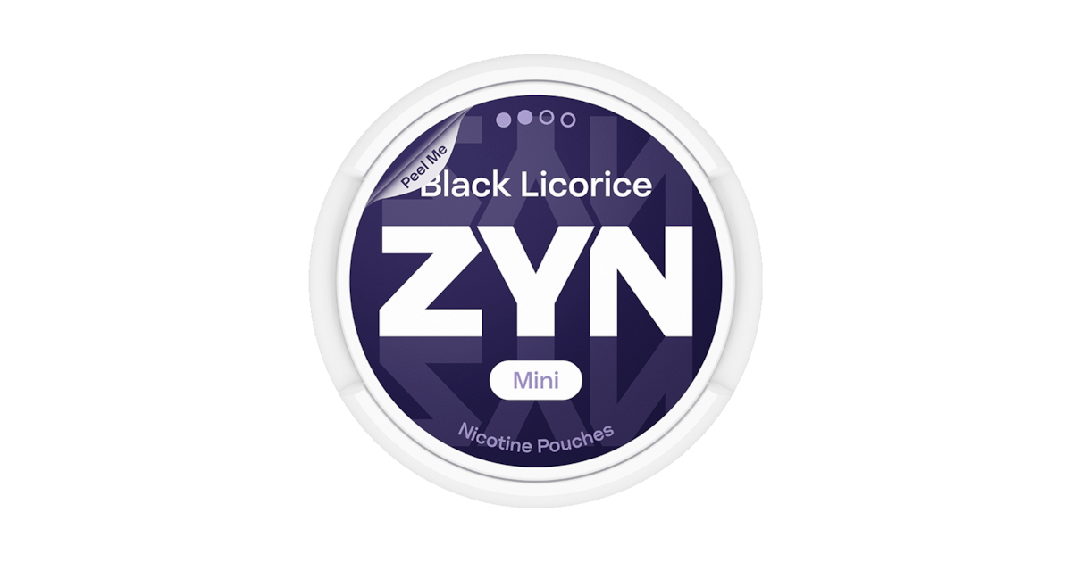 ZYN Black Licorice Mini 3mg