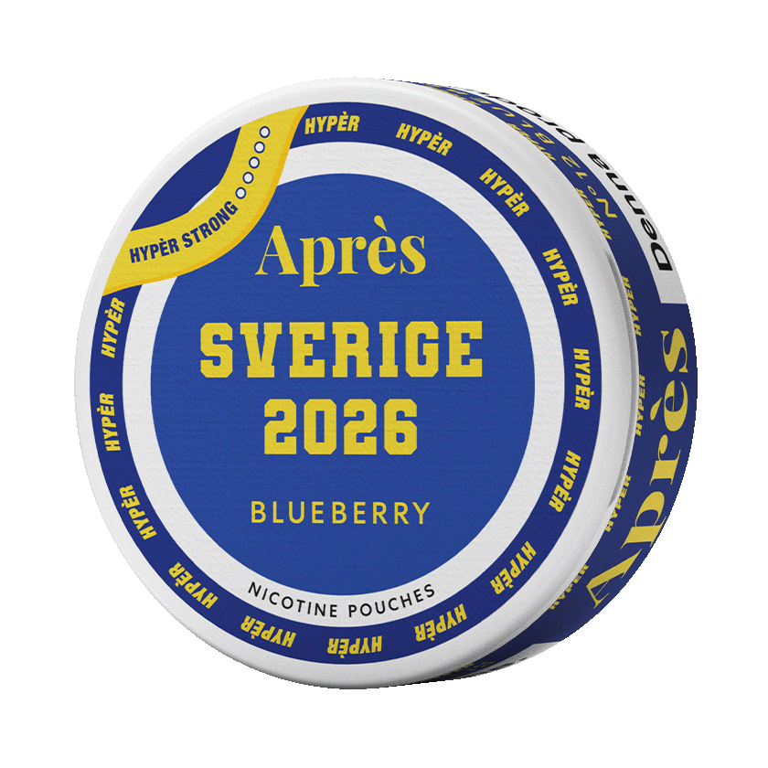Apres Après No.12 Blueberry Hypèr Strong Hyper Strong - nikotinpåsar