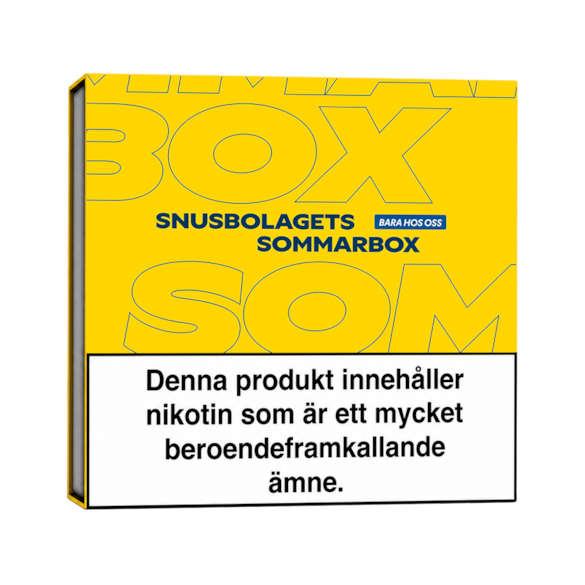 Sommarboxen Gul 2026