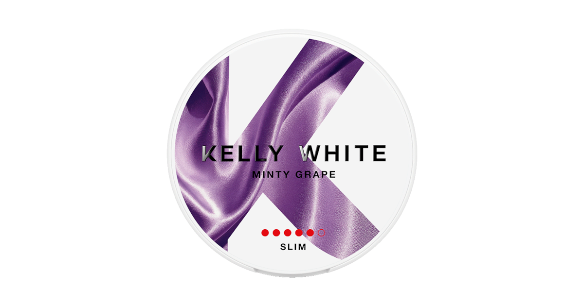 Kelly White Minty Grape 10mg
