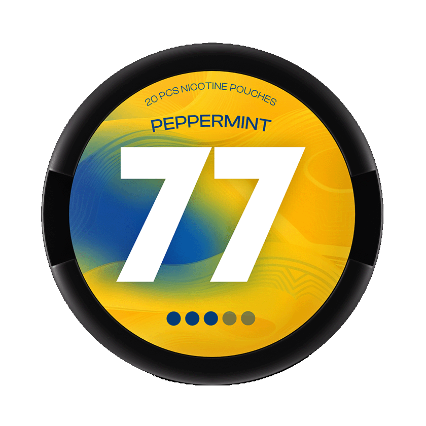 77 77 Peppermint - nikotinpåsar