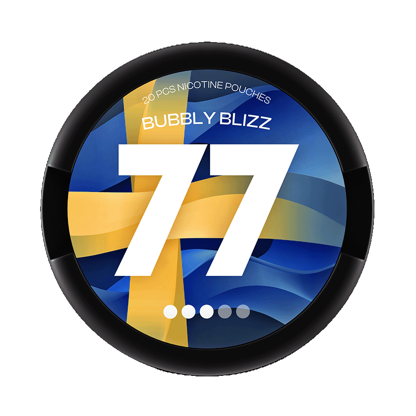 77 77 Bubbly Blizz - nikotinpåsar