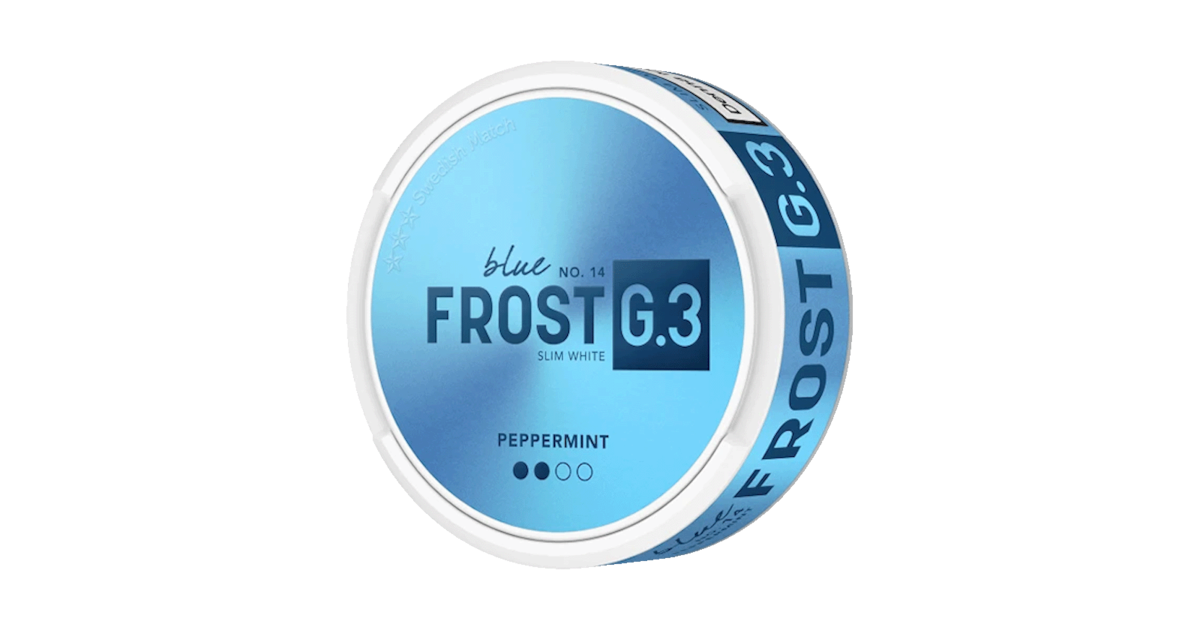 G.3 No.14 Frost Blue Slim White
