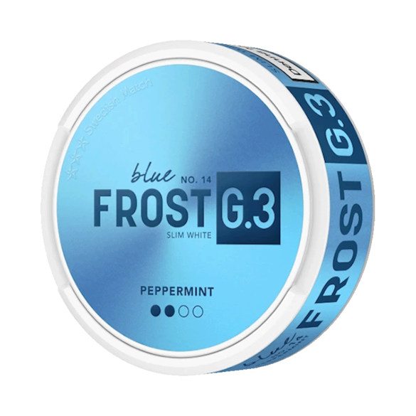 G.3 No.14 Frost Blue Slim White