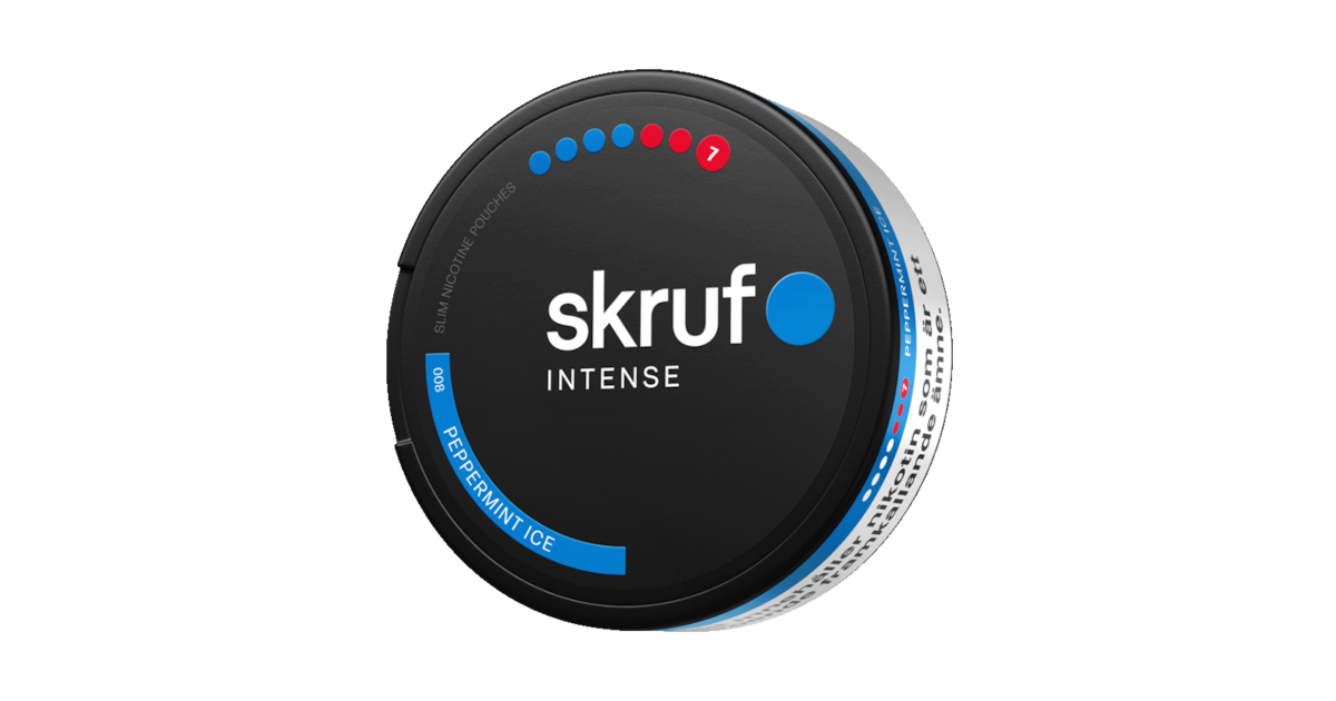 Skruf Intense No.008 Peppermint Ice 17mg