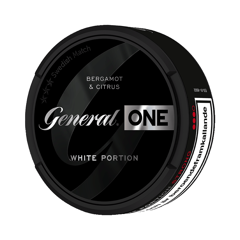 General ONE White Portion Strong - portionssnus