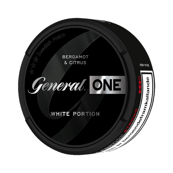 General ONE White Portion Strong