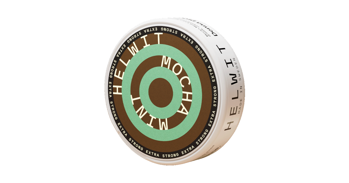 Helwit Mocha Mint Extra Strong 7,5mg
