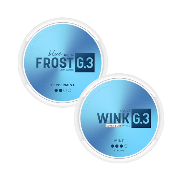G.3 Mint 2-pack Mixpack