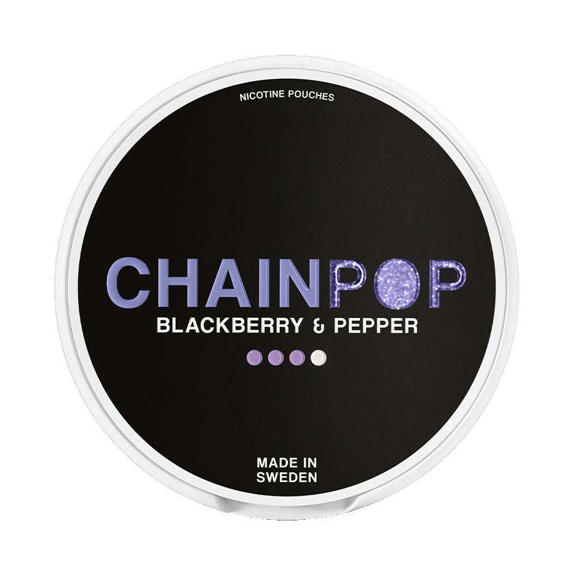 Chainpop Blackberry & Pepper 9mg dosa