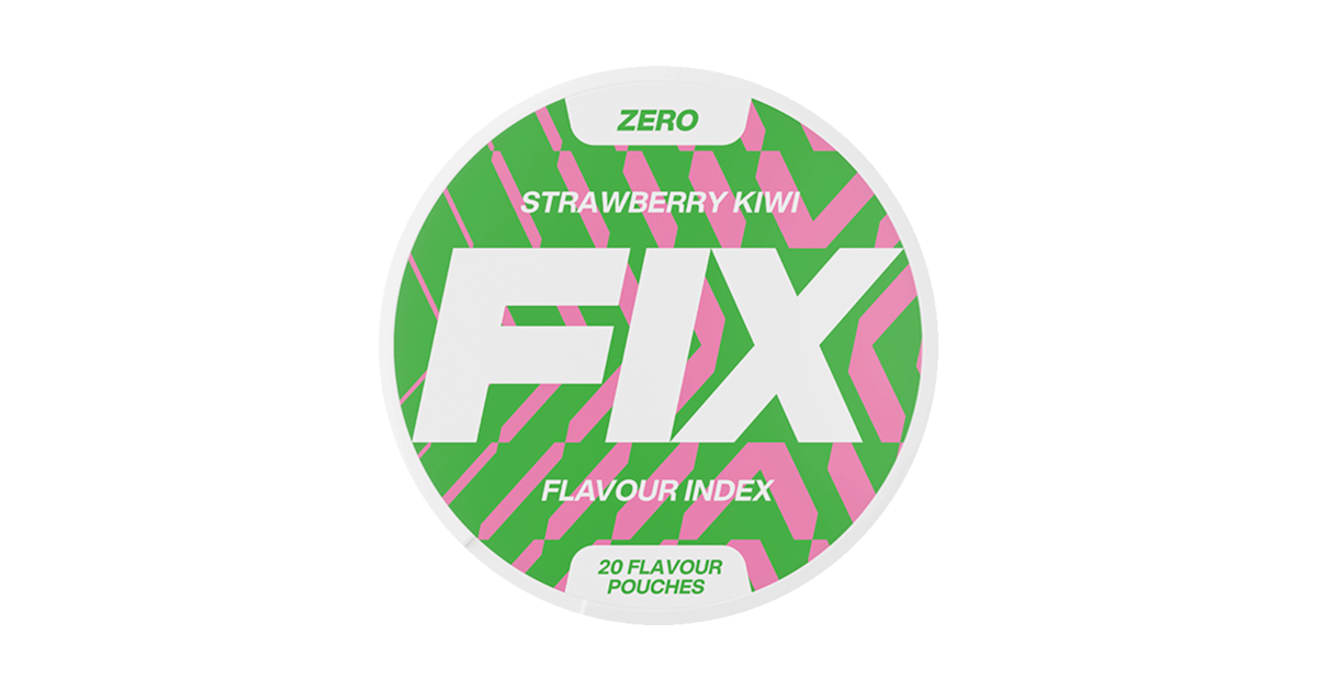 FIX Zero Strawberry Kiwi Nikotinfri