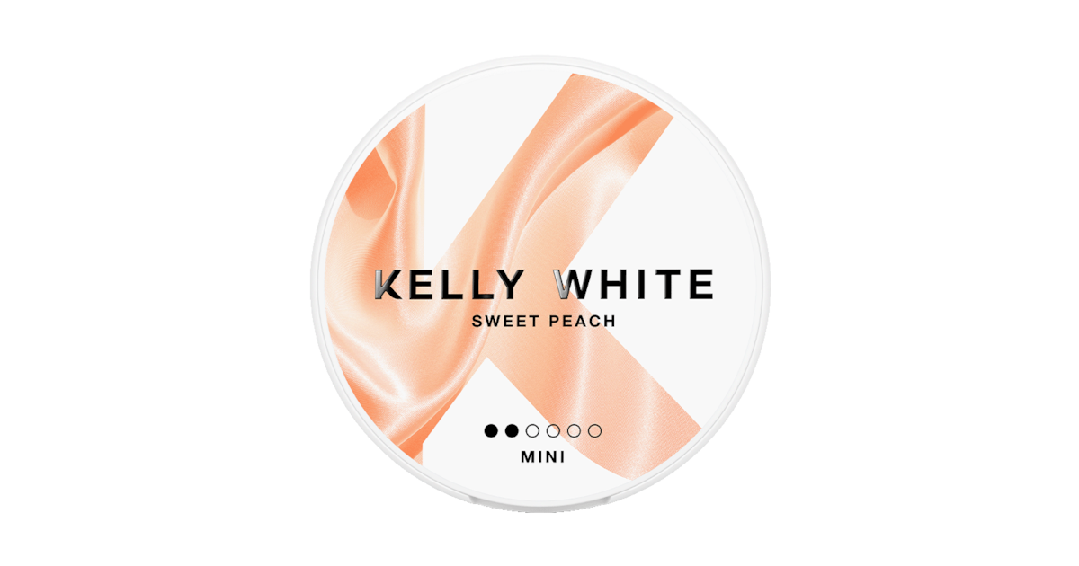 Kelly White Sweet Peach Mini 4mg