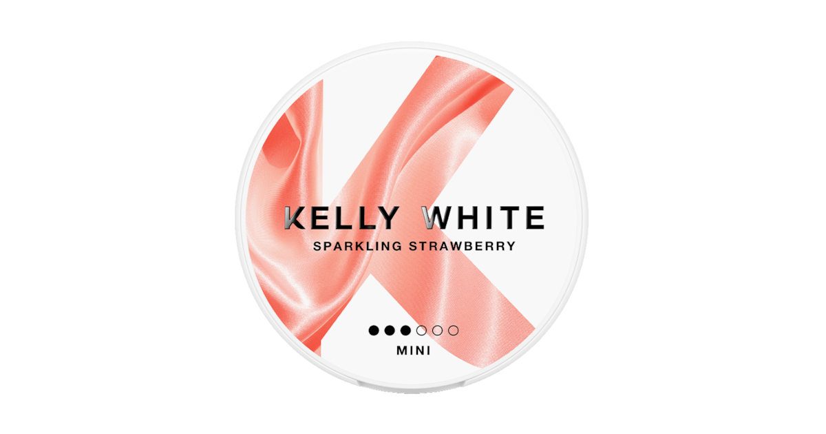 Kelly White Sparkling Strawberry Mini 6mg