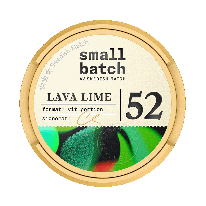 Small Batch No.52 Lava Lime White Portion