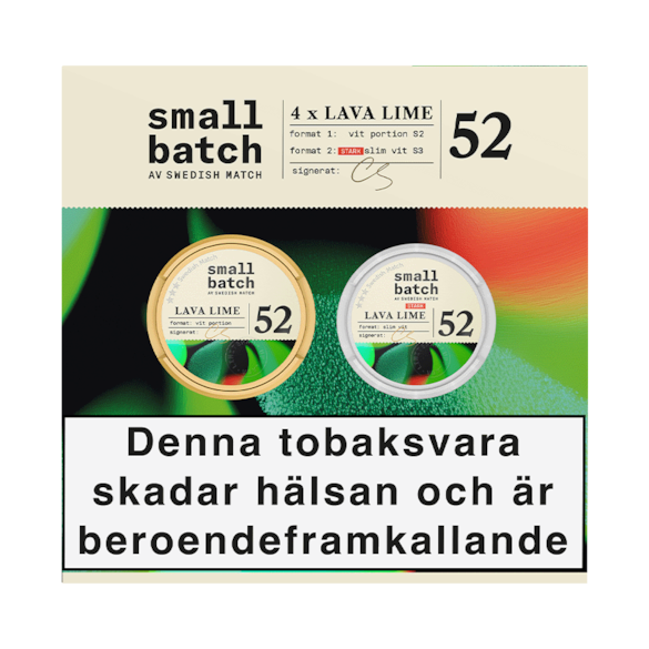 Small Batch Lava Lime Snus Box
